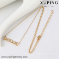 43361-Xuping Girl Presente Jóias círculo pingente de colar de ouro